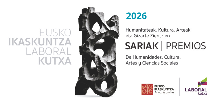 Premio Eusko Ikaskuntza-LABORAL Kutxa: &uacute;ltimos d&iacute;as