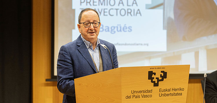 Jon Bagüés, Premio Orfeón Donostiarra-UPV/EHU