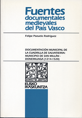 Documentación Municipal de la Cuadrilla de Salvatierra: municipio de San Millán-Donemiliaga (1214-1520)#122