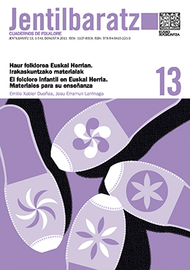 Haur folklorea Euskal Herrian. Irakaskuntzako materialak = El folclore infantil en Euskal Herria. Materiales para su enseñanza