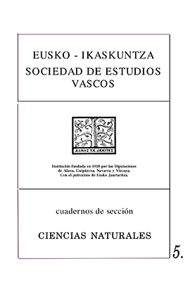 Cuadernos de Sección. Ciencias naturales
