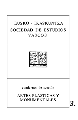Cuadernos de Sección. Artes Plásticas y Monumentales#003