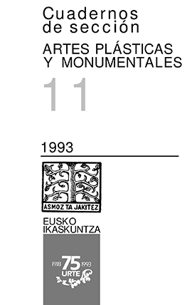 Cuadernos de Sección. Artes Plásticas y Monumentales#011