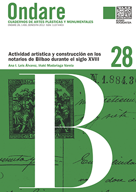 Actividad artística y construcción en los notarios de Bilbao durante el siglo XVIII 