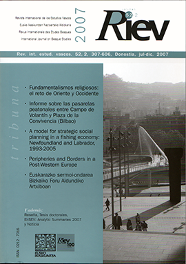 Novedades bibliográficas en economía vasco-navarra en 2006