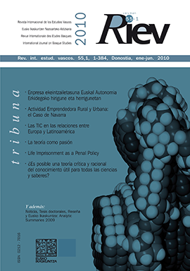 Revista Internacional de los Estudios Vascos. RIEV, 55, 1