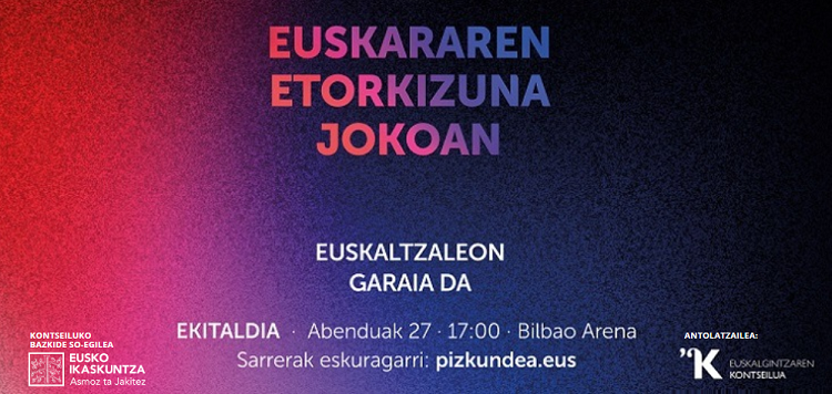 Eusko Ikaskuntza, Euskararen Pizkundean