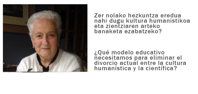 Urteko Galdera 2016: Arantxa Ugartetxea / Pedagoga