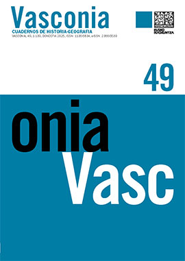 Vasconia. Cuadernos de Historia-Geograf&iacute;a, 49 [on line]