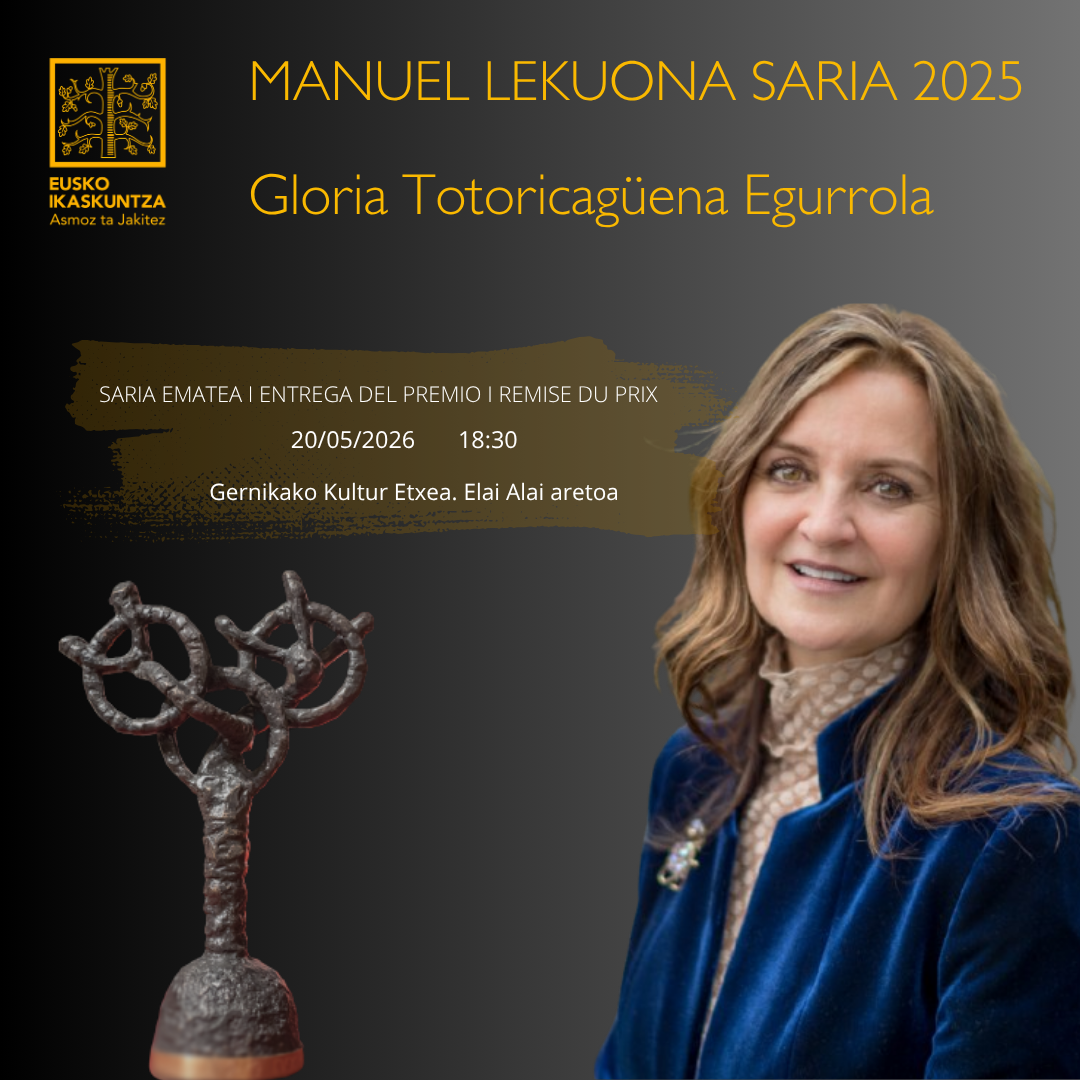 Remise du Prix Manuel Lekuona 2025