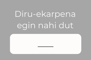 Diru-ekarpena egin